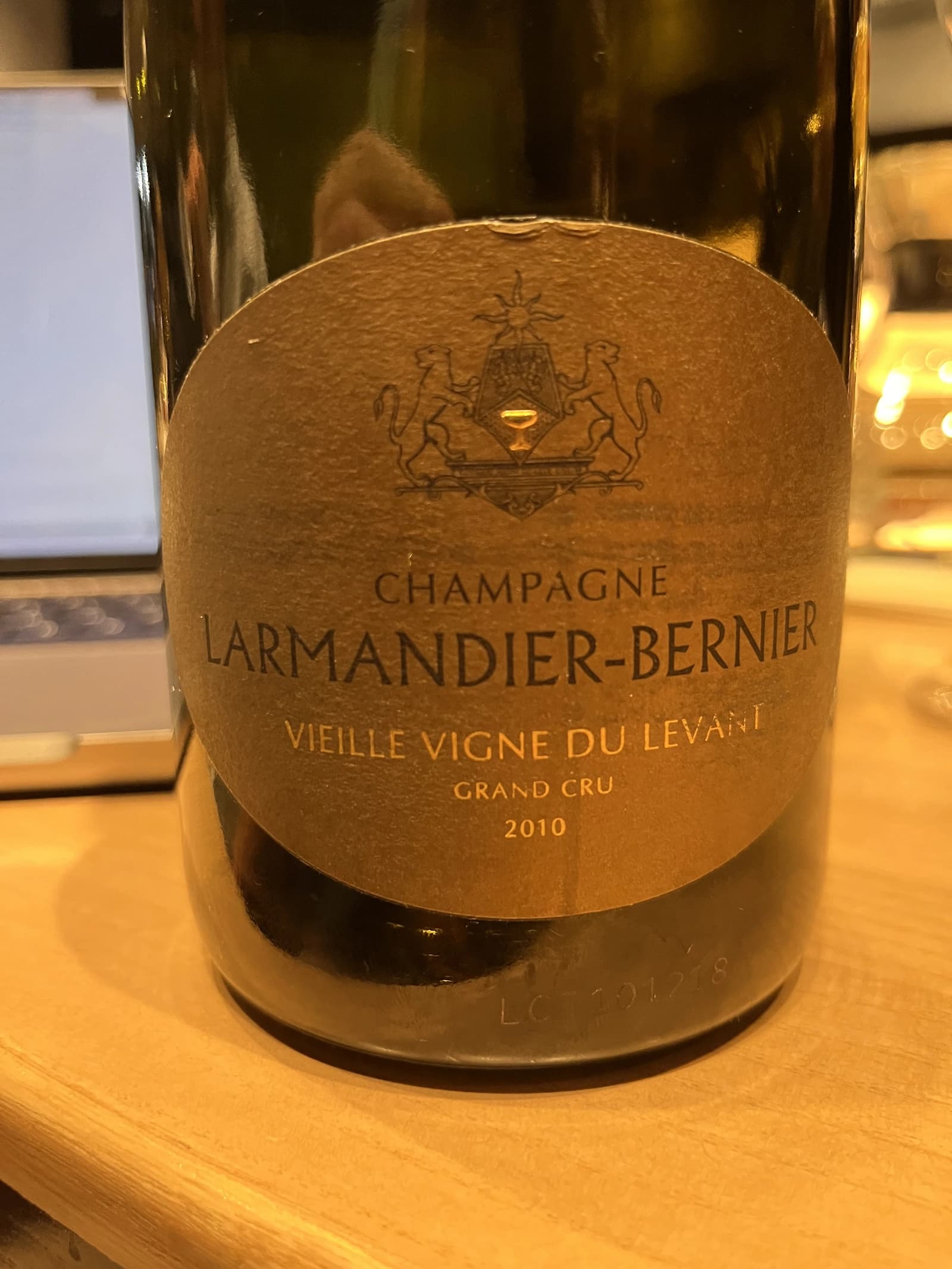 Larmandier-Bernier Vieille Vigne du Levant Grand Cru 2010