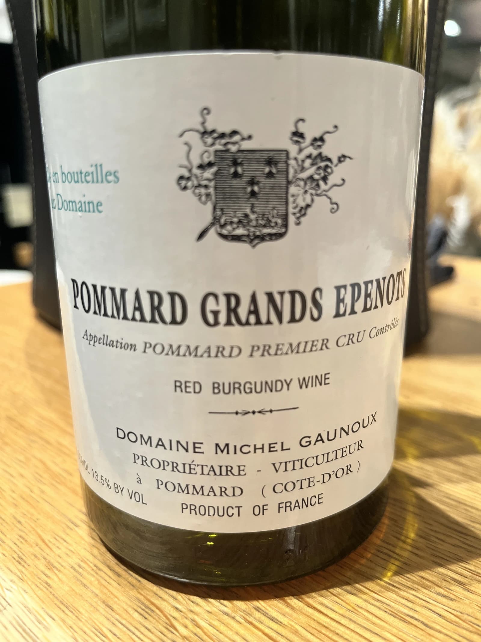 Domaine Michel Gaunoux Pommard Grands Epenots 2018